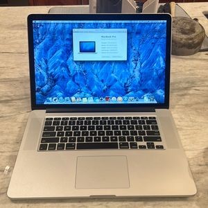 MacBook Pro retina,  15 inch late 2013